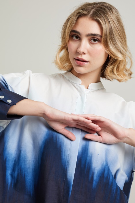 Camicia collo alla coreana