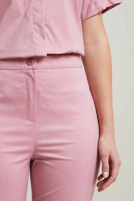 Cotton poplin trousers Intrend - 2
