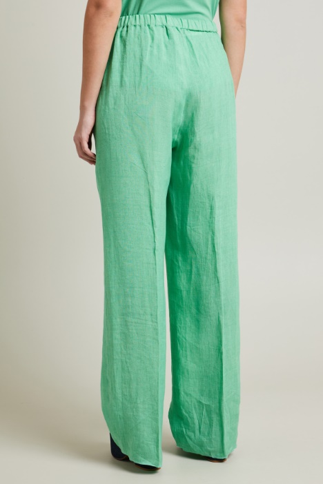 Pantaloni in lino Intrend - 2