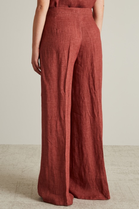 Lightweight linen trousers Intrend - 3