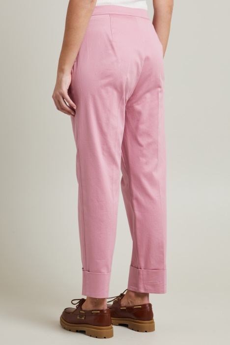 Pantaloni in raso di cotone Intrend - 2