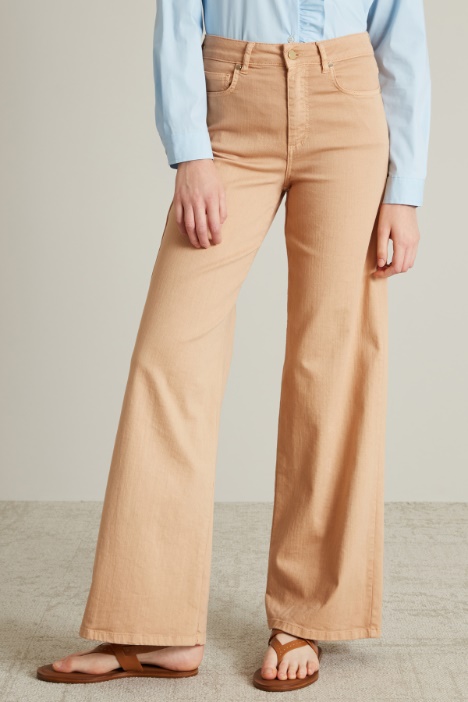 Pantaloni morbidi cinque tasche