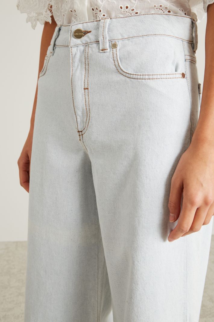 Oversized denim jeans Intrend - 4