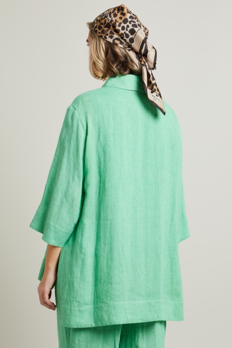 Casacca in lino leggero