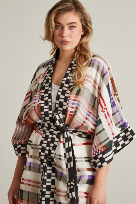 Casacca a kimono