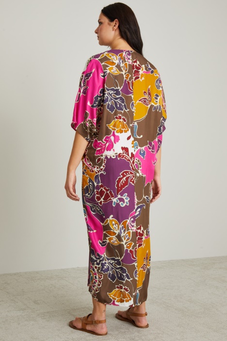 Silk twill dress Intrend - 3
