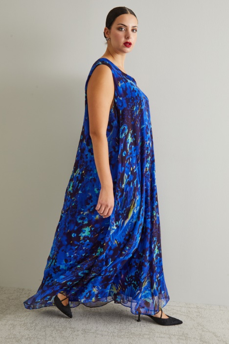 Abito in georgette di seta