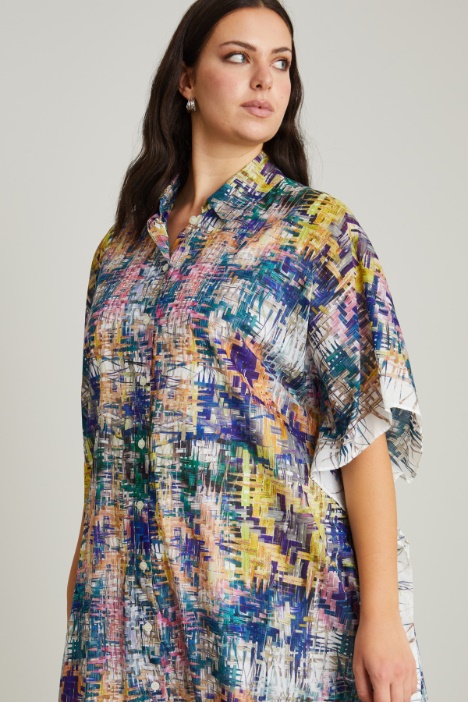 Abito in mussola stampata