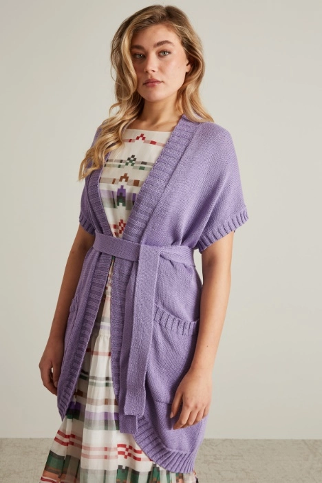 Short sleeved cardigan - Intrend