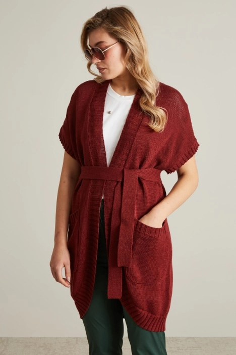 Short sleeved cardigan - Intrend