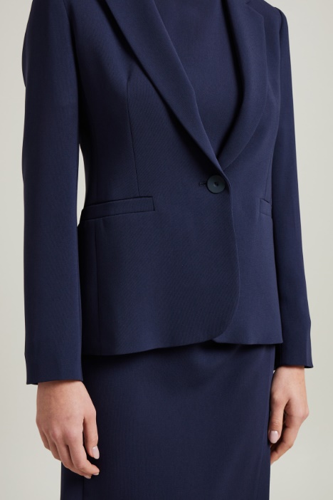 Blazer con bottone singolo