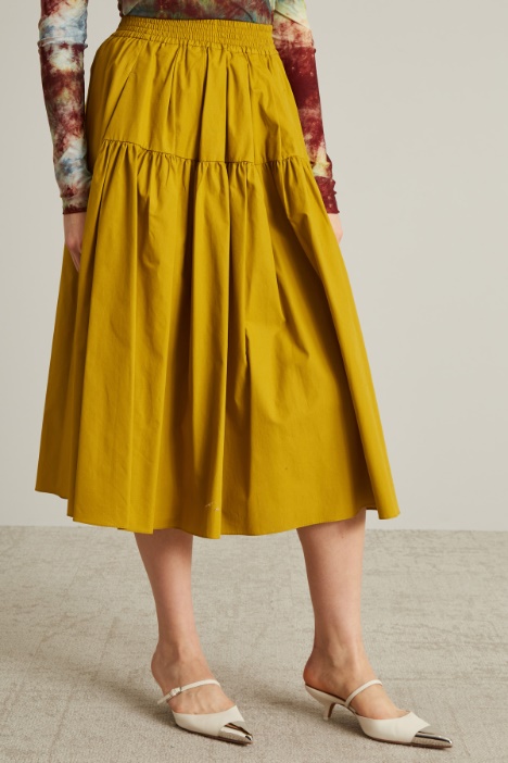 Gonna ampia in cotone