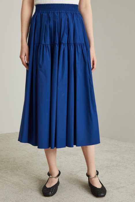 Gonna ampia in cotone