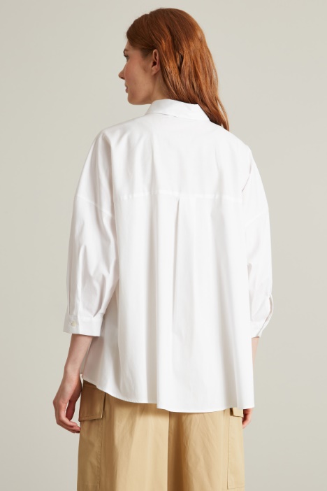 Camicia in popeline di cotone