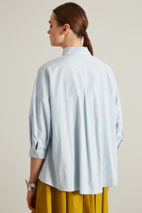 Camicia in popeline di cotone