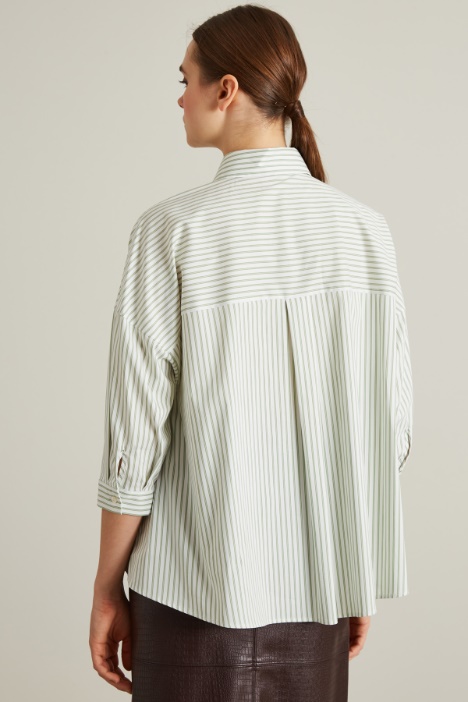 Camicia in popeline di cotone