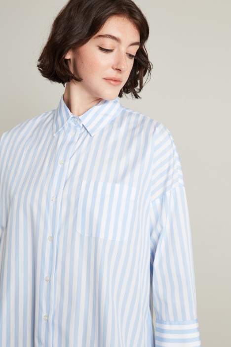 Camicia in popeline di cotone