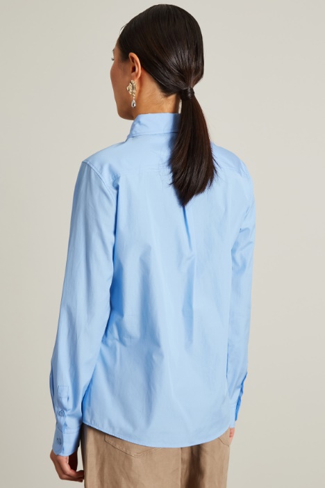 Camicia in popeline