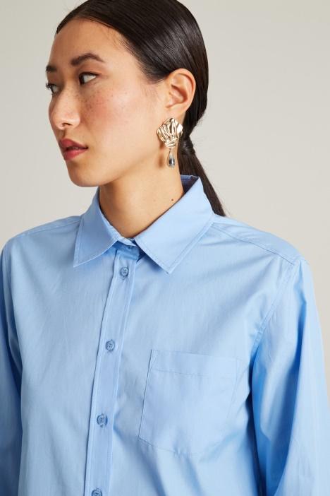 Camicia in popeline
