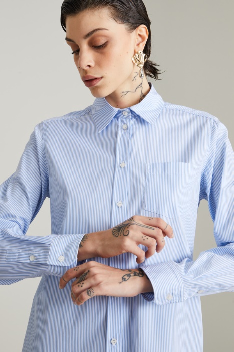 Camicia in popeline