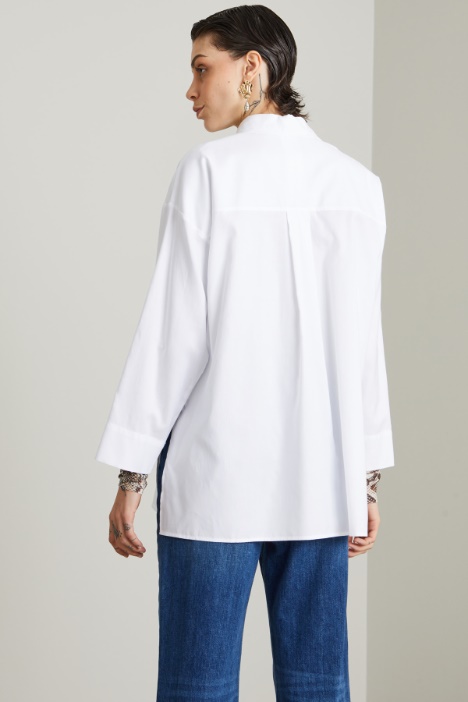 Camicia in oxford con taschino