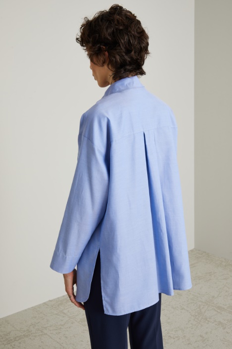 Camicia in oxford con taschino