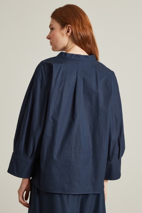 Camicia con collo alla coreana