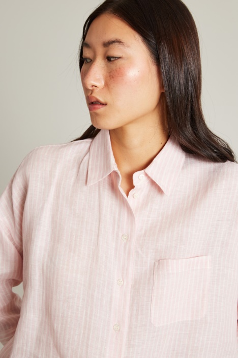 Camicia in puro lino