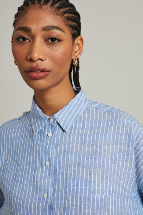 Camicia in puro lino