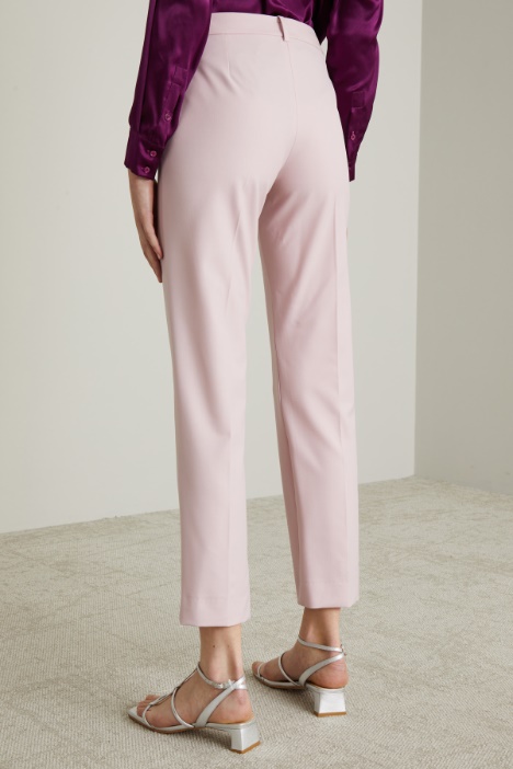 Pantaloni a sigaretta in tela