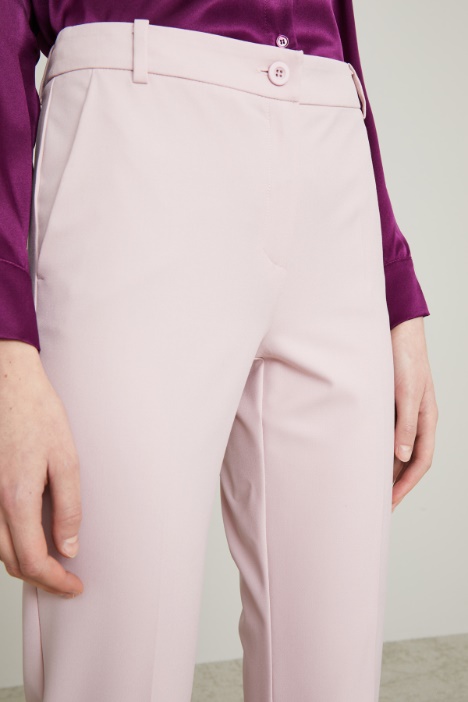 Pantaloni a sigaretta in tela