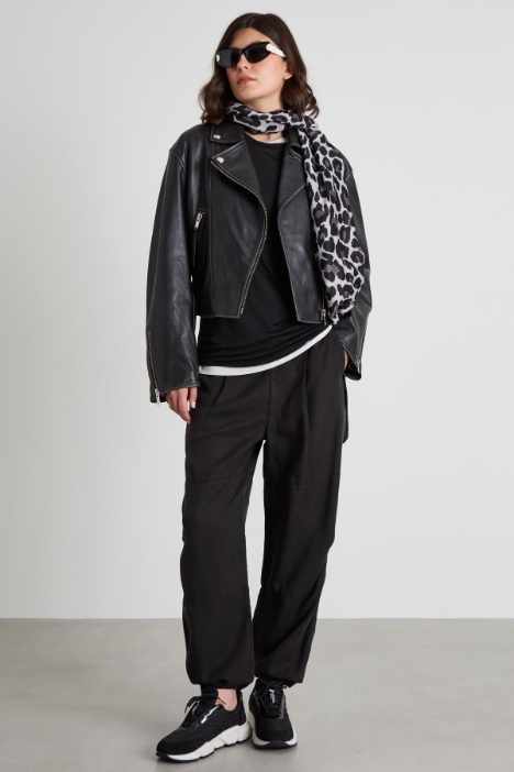 Pantaloni cargo con coulisse Intrend
