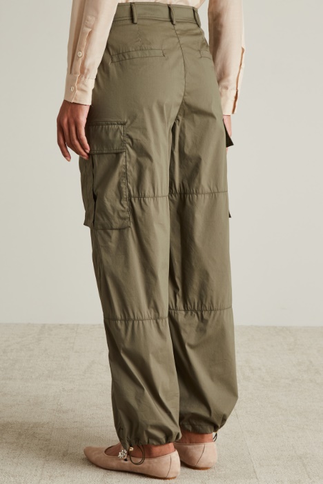 Poplin cargo trousers Intrend - 3
