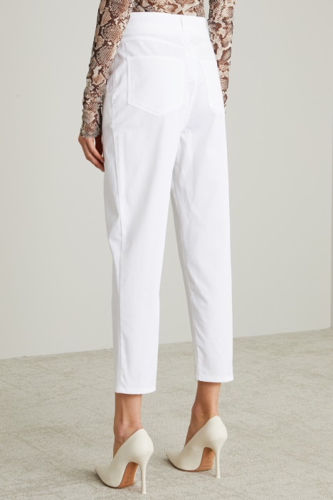 Pantaloni in misto cotone