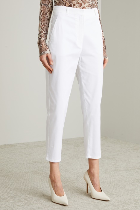 Pantaloni in misto cotone