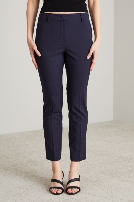 Pantalón pitillo de lana