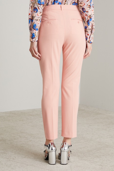 Pantaloni in tela di viscosa