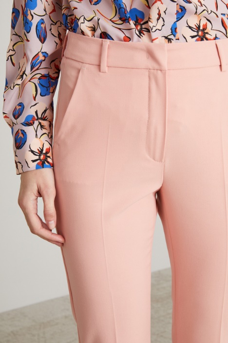 Pantaloni in tela di viscosa
