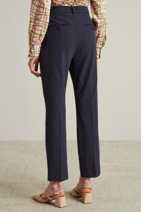 Pantaloni in tela di viscosa