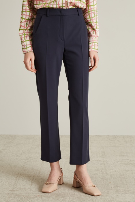 Pantaloni in tela di viscosa