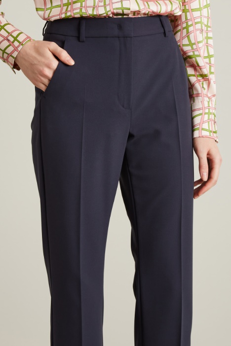 Pantaloni in tela di viscosa