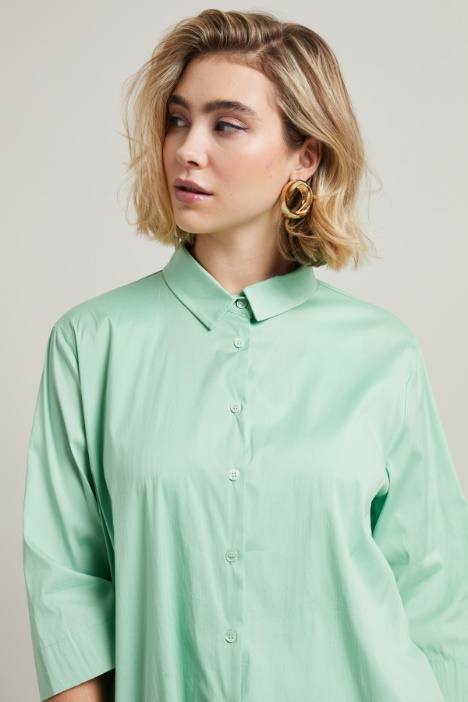 Camicia con maniche a tre quarti