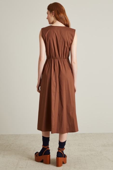 Crossed neck dress Intrend - 3