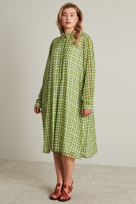 Vestido de georgette