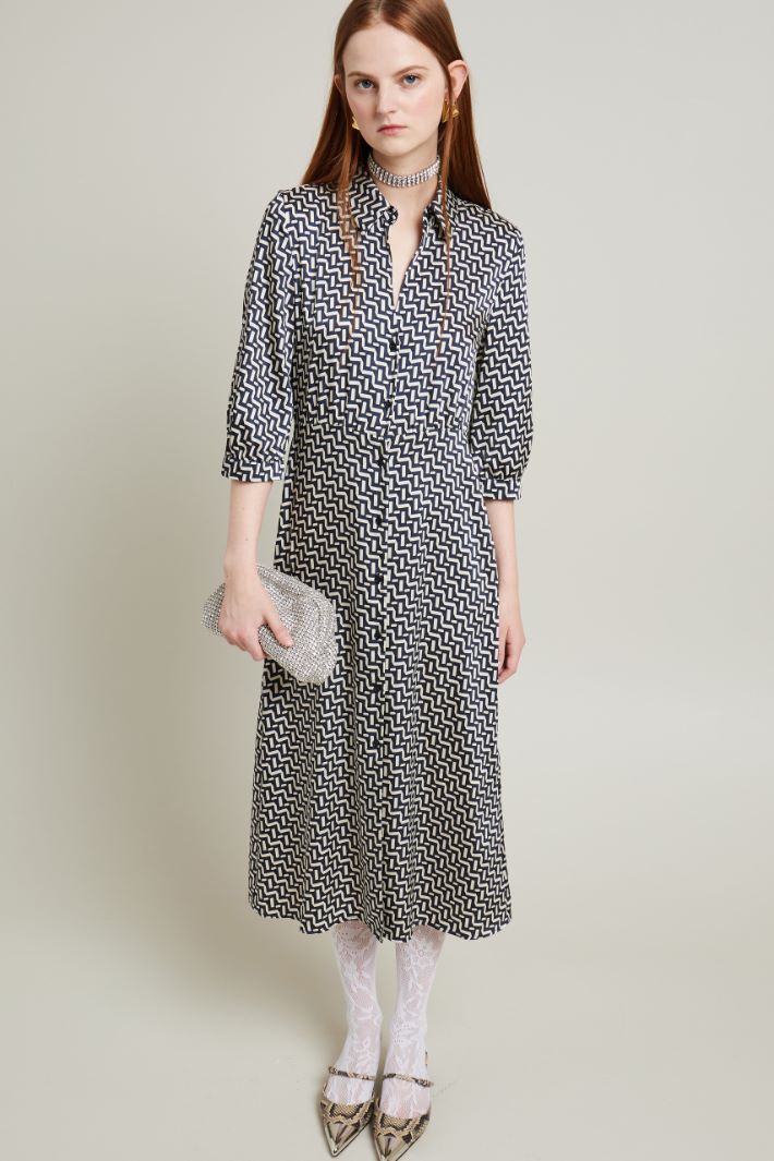 Three-quarter sleeve dress Intrend - 3