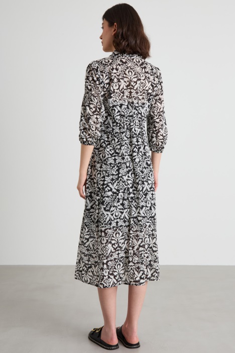 Abito chemisier in mussola