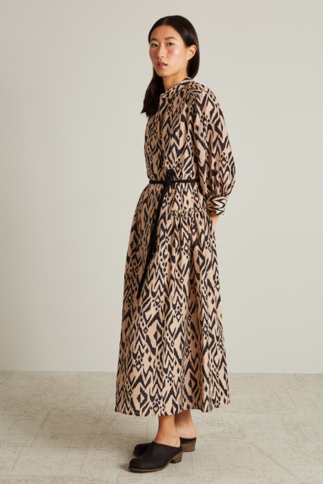 Abito chemisier stampato