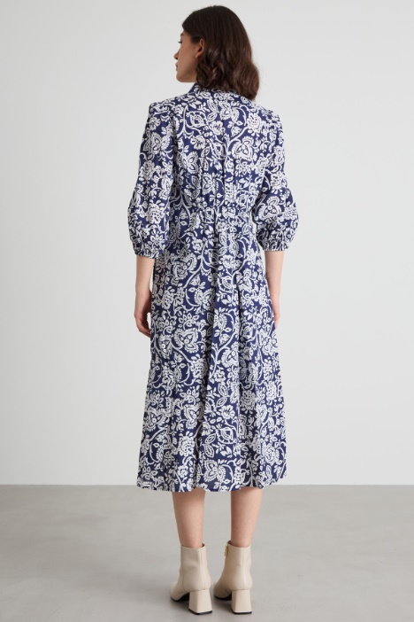 Abito chemisier in mussola