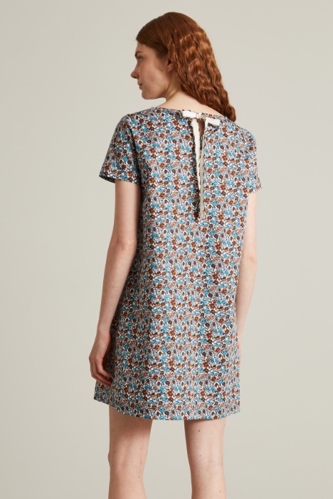 Abito in popeline di cotone