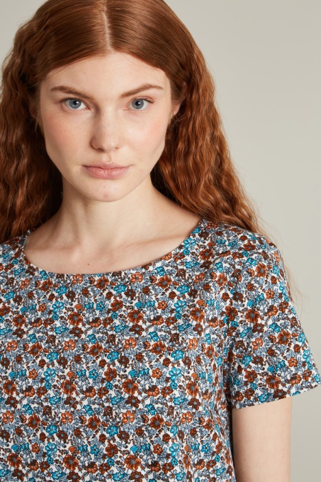 Abito in popeline di cotone